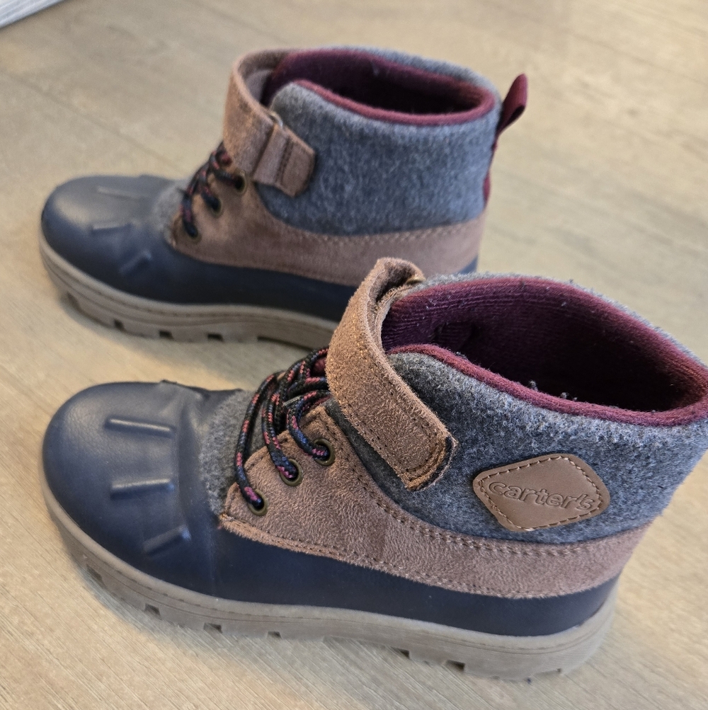 Carter's Little Boy Duck Boots, Size 1